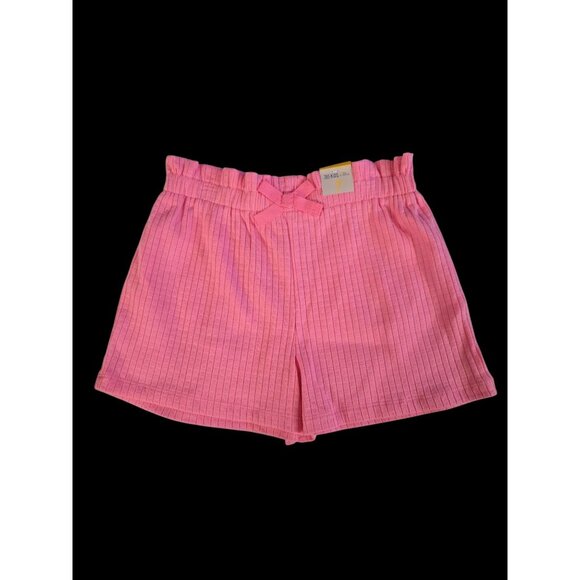 NWT Girls Pink Crinkle Shorts – Size 7 Casual and Comfy - Picture 1 of 3